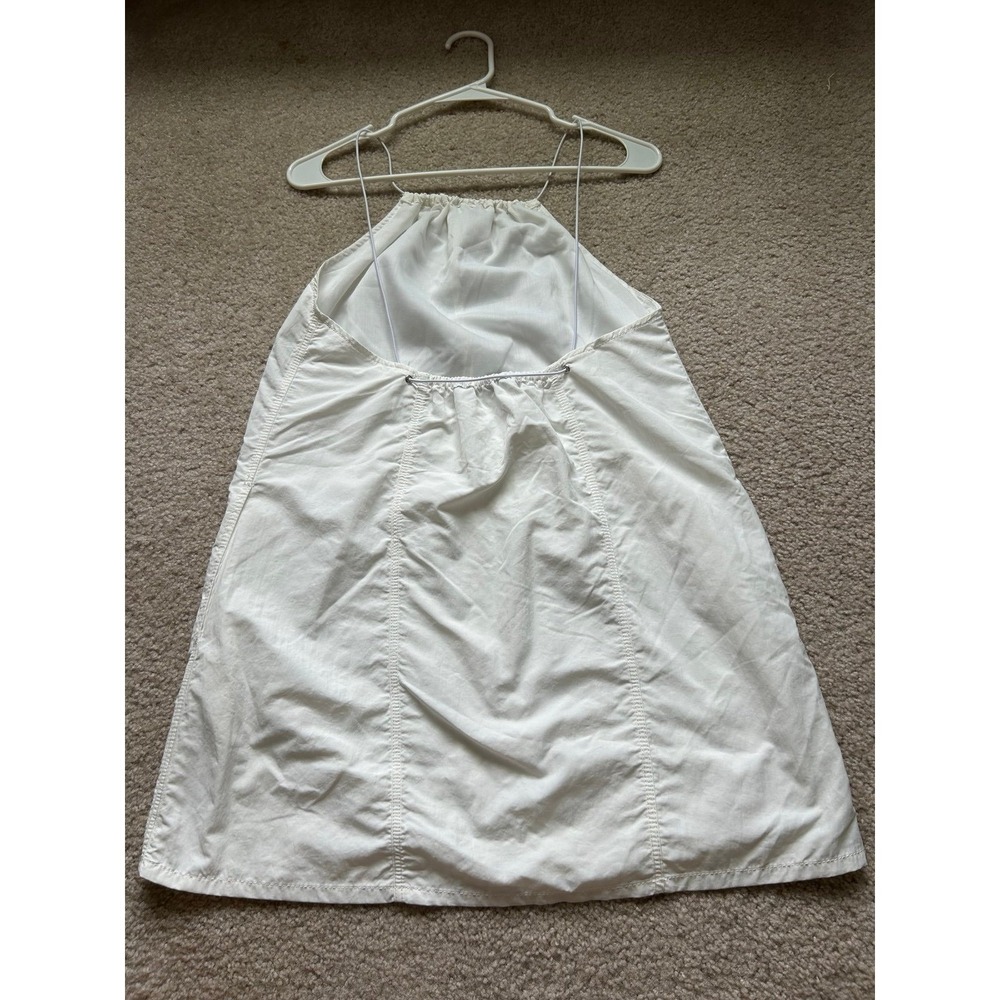 Zara Ivory Halter Mini Dress S - Picture 3 of 11